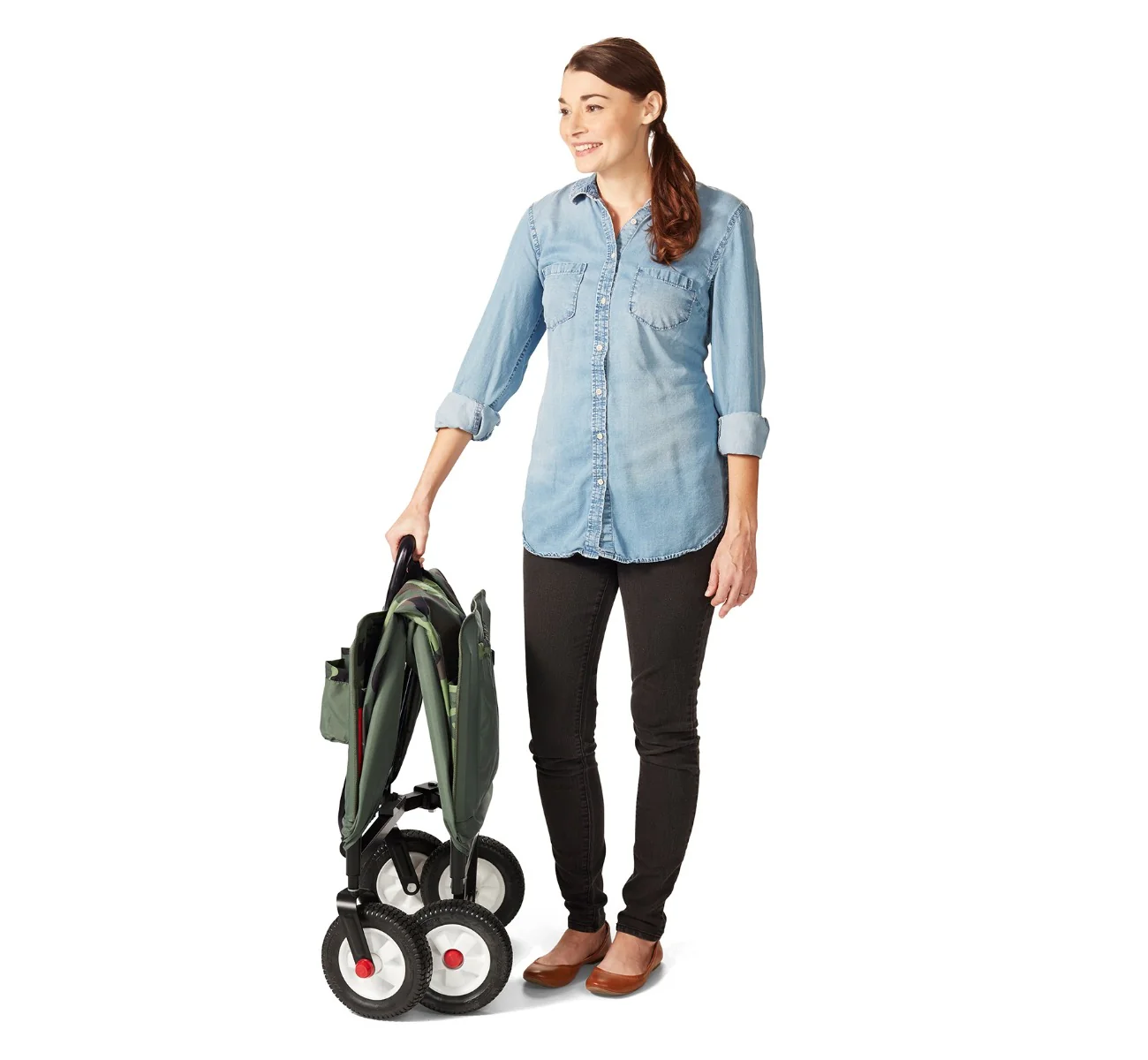 3-In-1 Off-Road EZ Fold Camo Wagon - Image 11