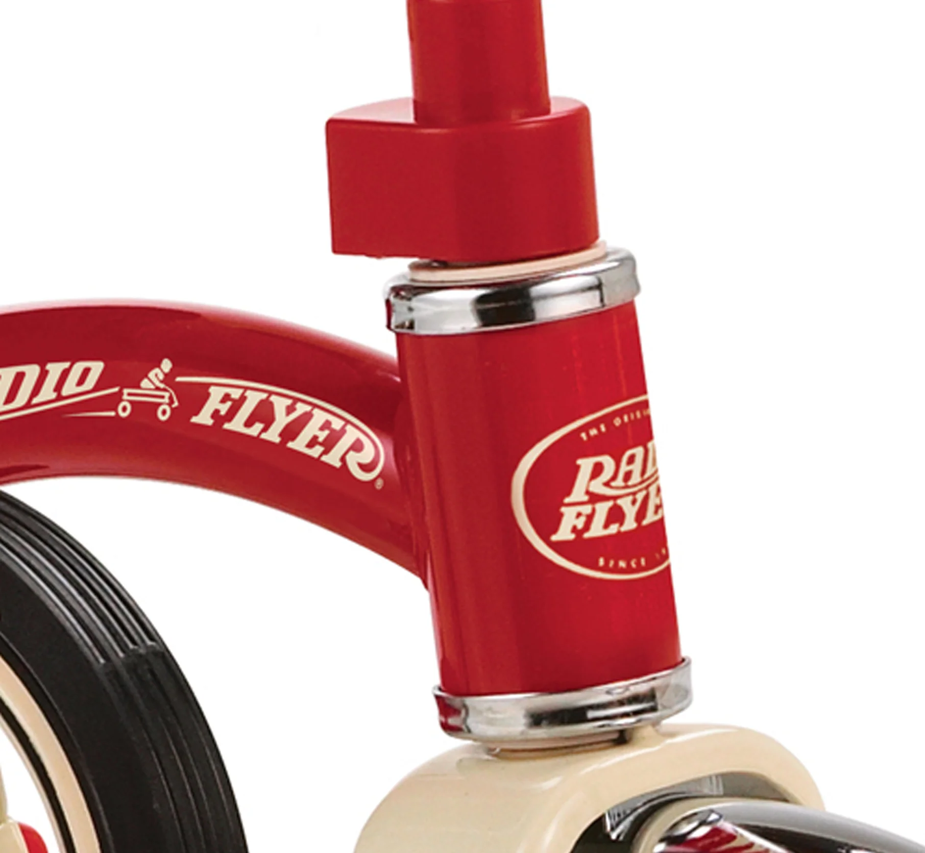 Classic Red Dual Deck Tricycle - Image 8