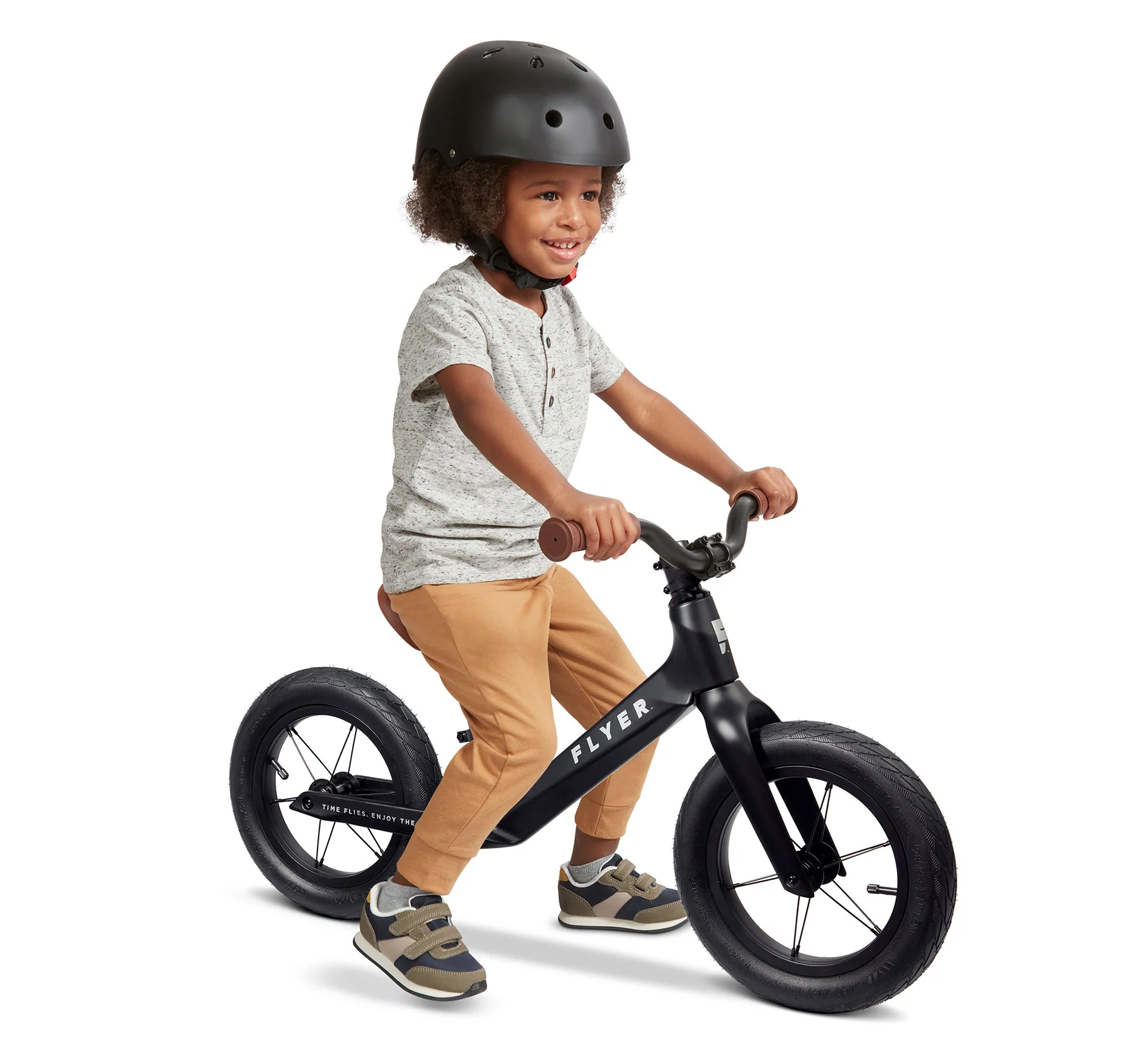 Flyer Ultra Lite Balance Bike Black - Image 3