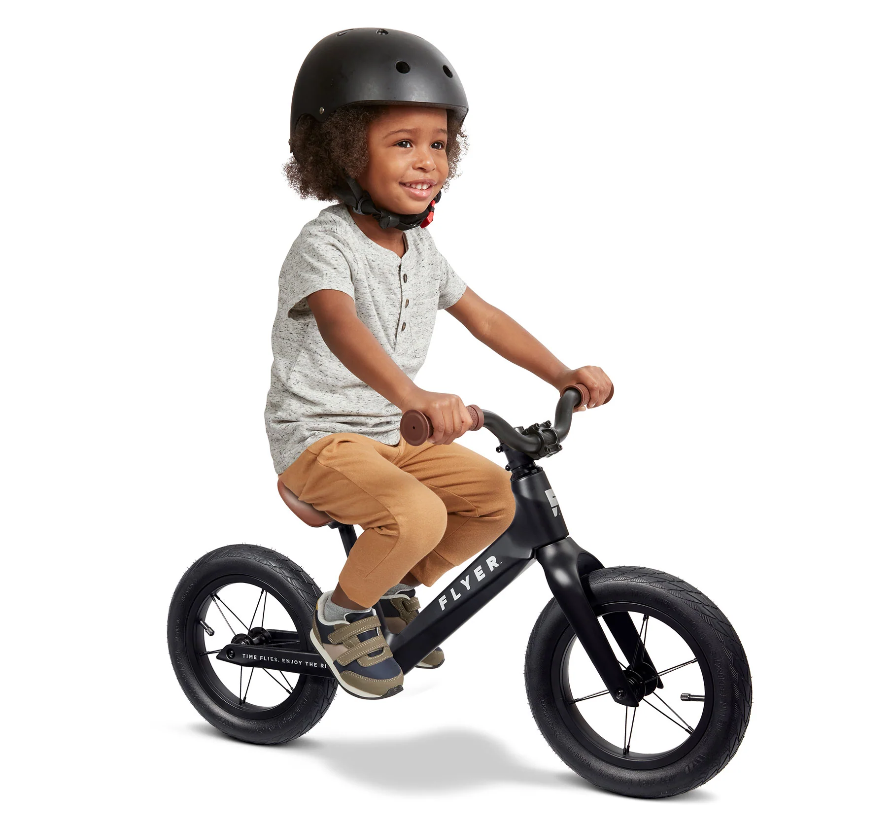 Flyer Ultra Lite Balance Bike Black - Image 4