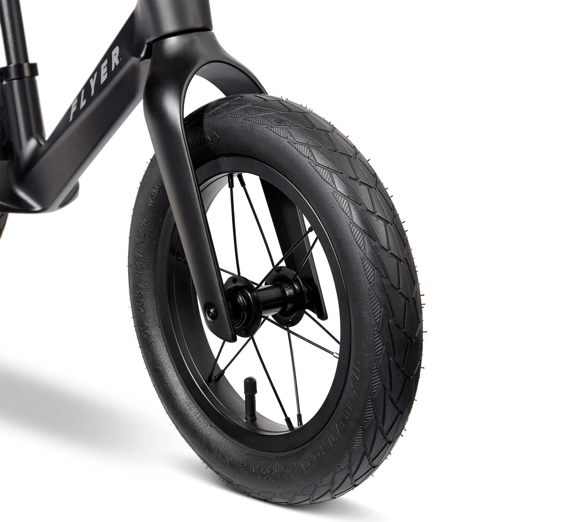 Flyer Ultra Lite Balance Bike Black - Image 6