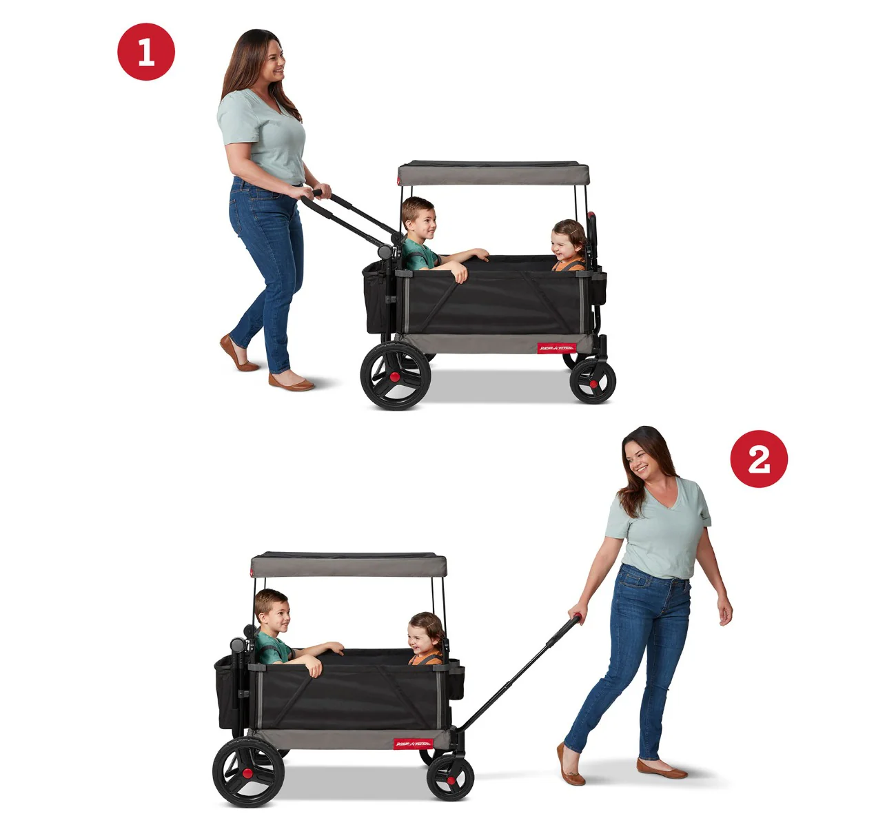 Trav'ler Stroll 'N Wagon with Protective Cover - Image 4