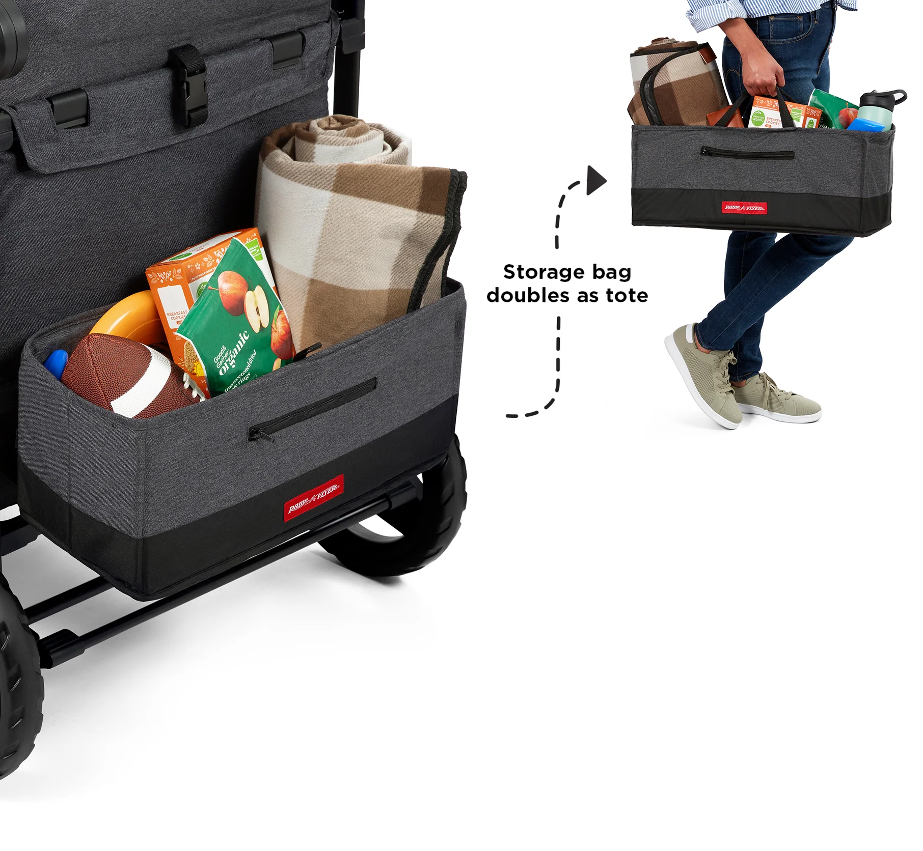 Voya XT Quad Stroller Wagon - Image 12