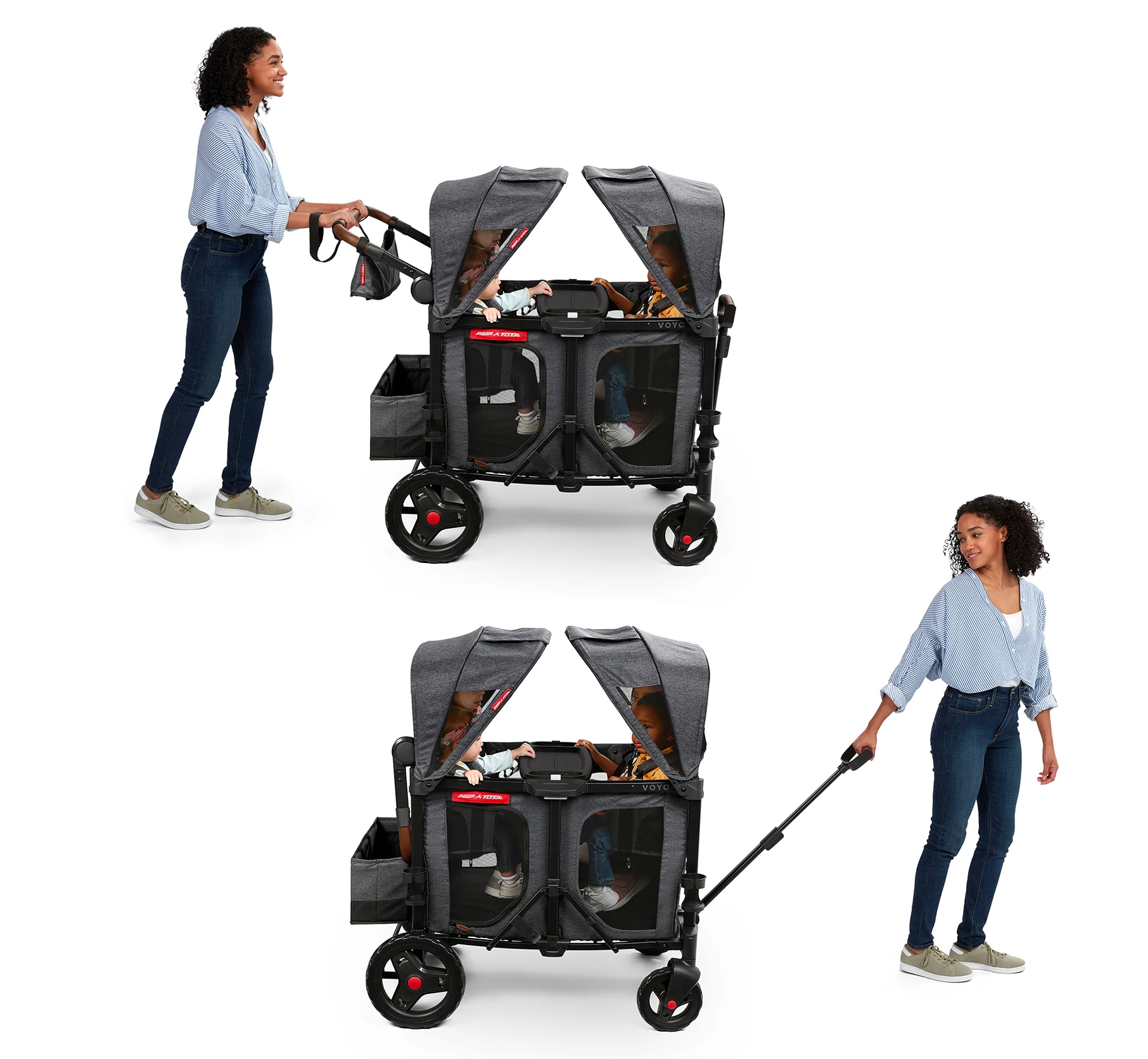 Voya XT Quad Stroller Wagon - Image 5